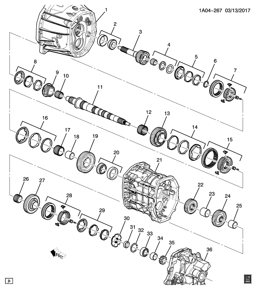 GM 19300205 Bushing, 3Rd Gear