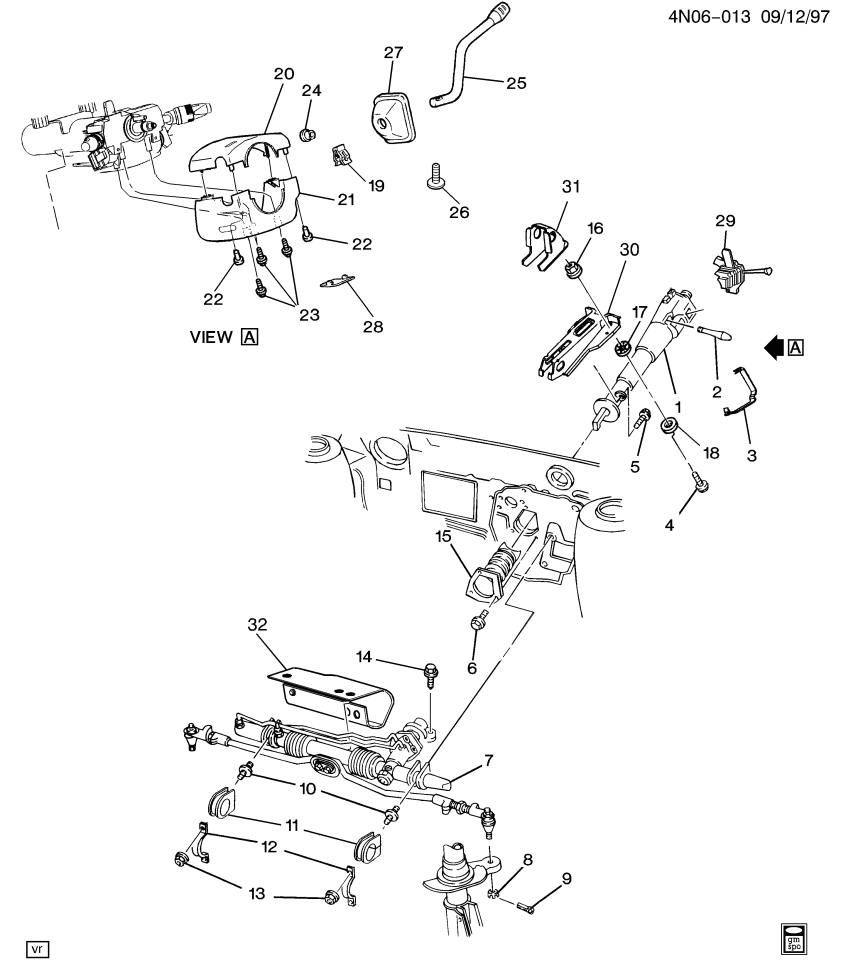 GM 22641669 PLUG, Steering