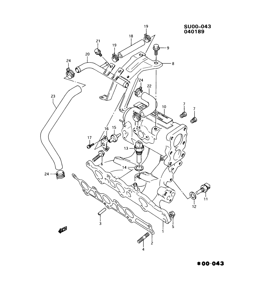 GM 96063570 Pipe, Breather