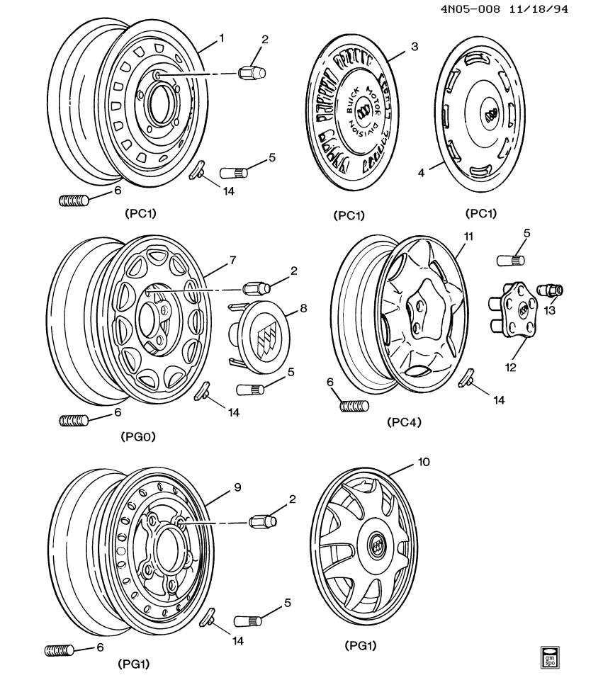 GM 12355880 Wheel Rim,Aluminum