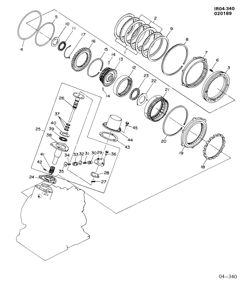 GM 94140815 BOLT, Transmission Governor