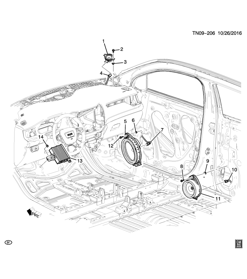 GM 85144754 MODULE ASM-ACTIVE NOISE CANCELLATION