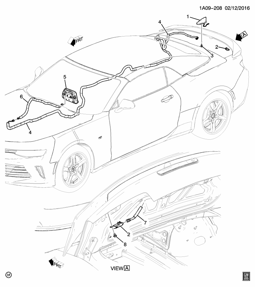 GM 84590703 Cable Assembly, Usb Data