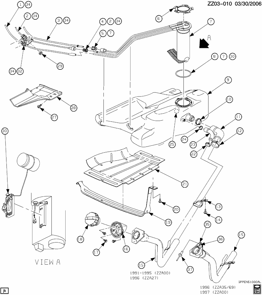GM 21006833 Tank Asm,Fuel