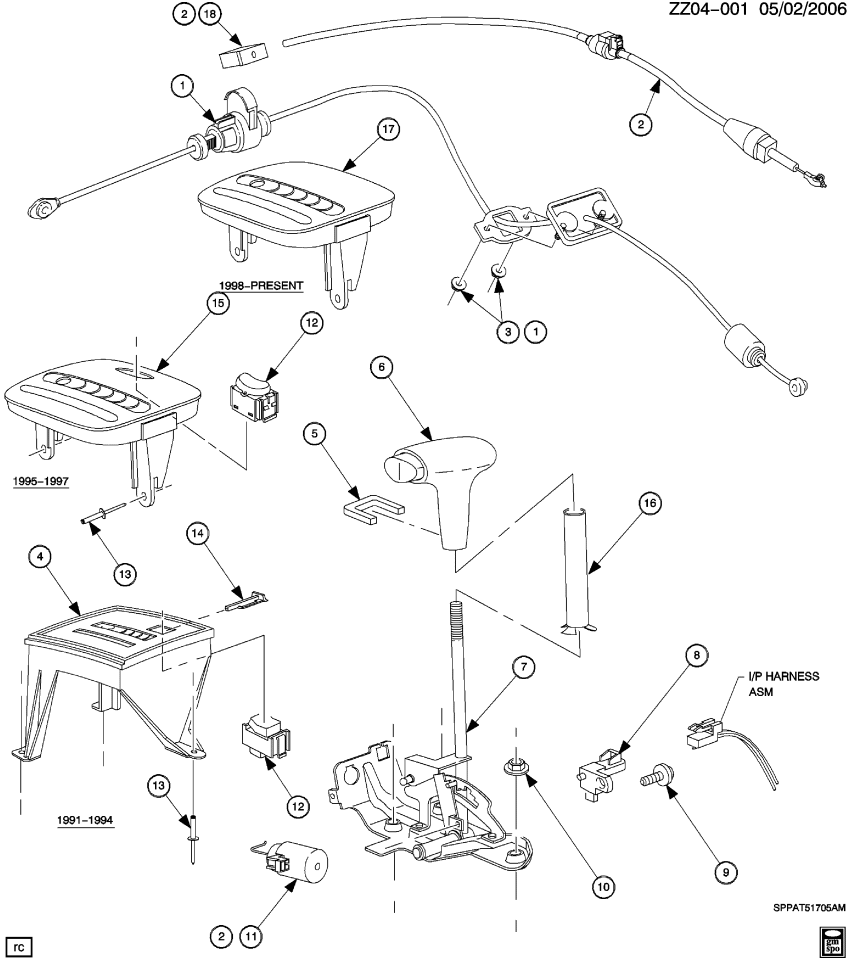GM 21003209 Actuator Asm, Automatic Transmission Shift Lock Control