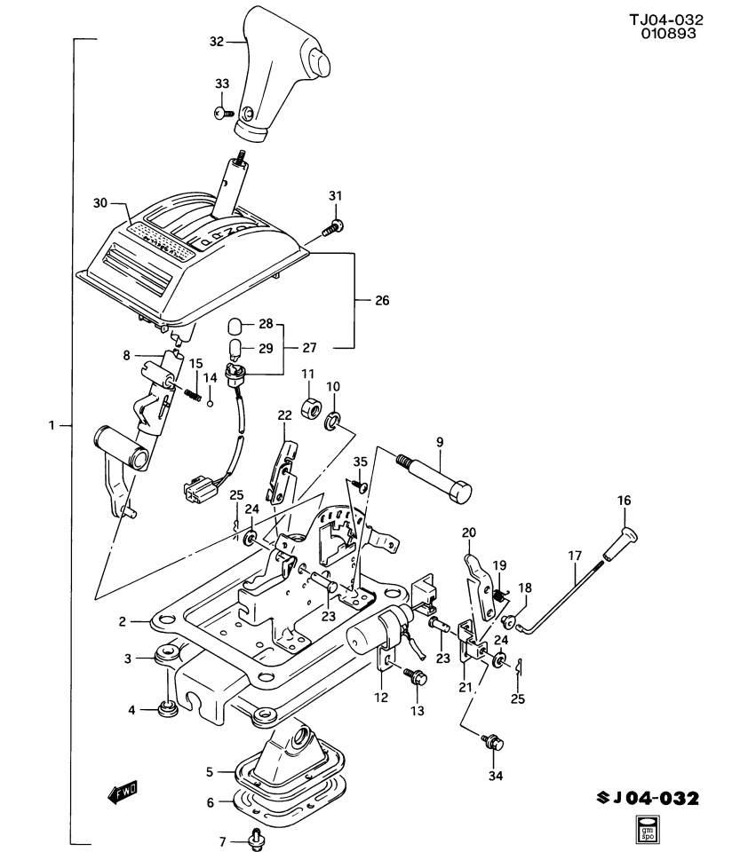 GM 96058407 Filter, Automatic Transmission Control Indicator Light