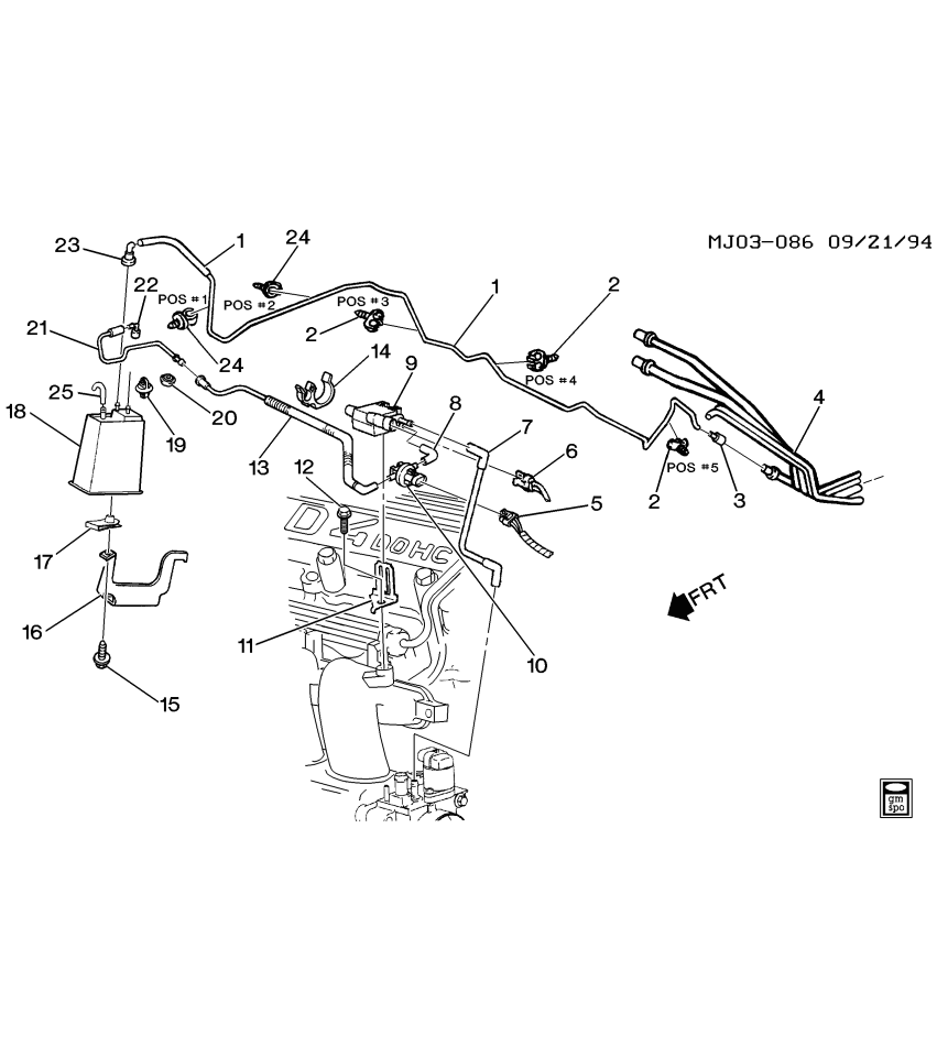 GM 22590772 Pipe Assembly, Evap Emission Canister Purge