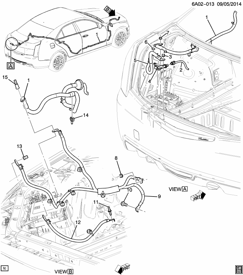 GM 23198288 Cable Assembly, Starter Solenoid
