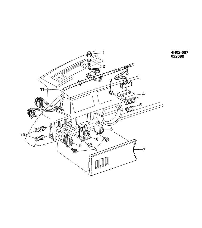 GM 12079435 Wiring Assembly, Instrument Panel
