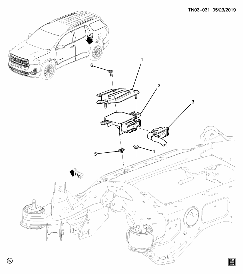 GM 84807321 Harness Assembly, Chas Rr Wrg
