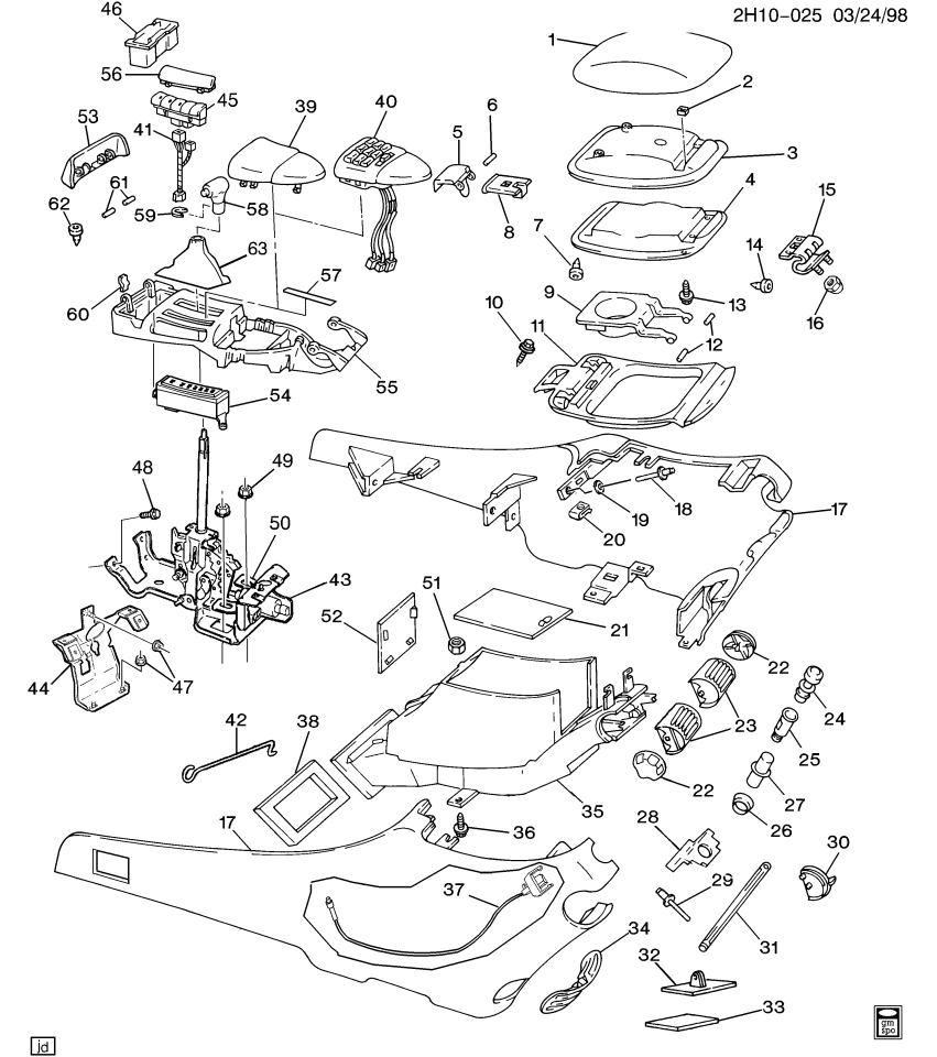 GM 25602666 Bracket Assembly, Automatic Transmission Control