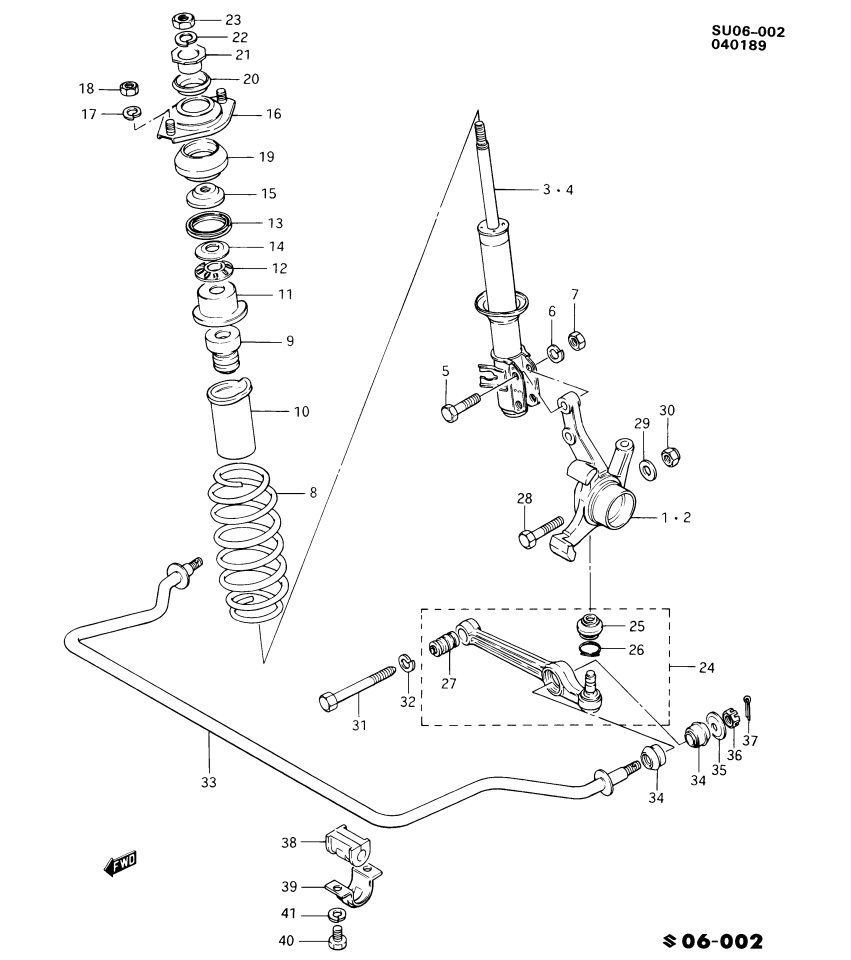 GM 96055786 Bearing,Front Suspension