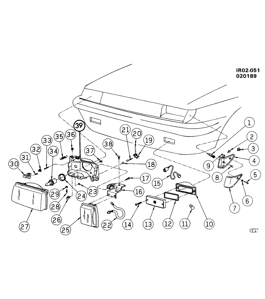 GM 94332826 SCREW, Capsule / Headlamp Adjuster