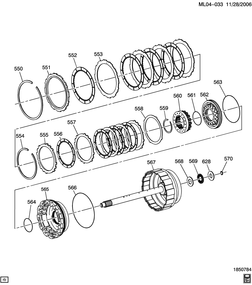 GM 24220641 Seal,Input Shaft (O Ring)