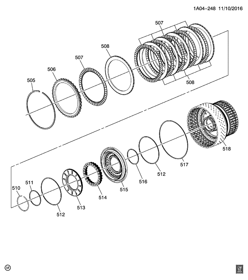 GM 24049873 HOUSING ASM-TRIPLE CLU