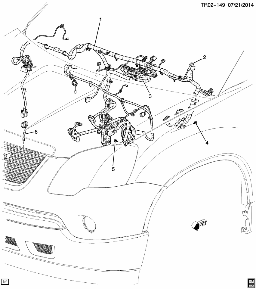 GM 84095928 Harness Assembly, Instrument Panel Wiring