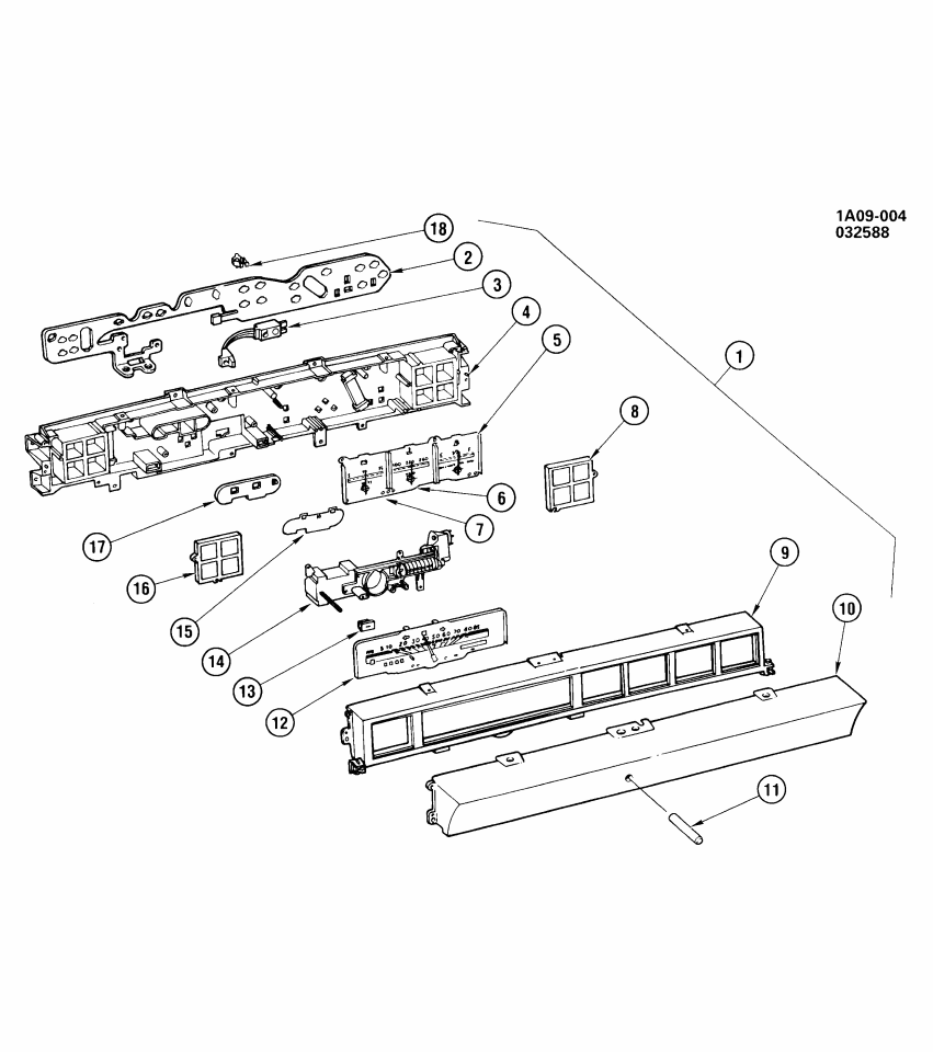 GM 6474872 VOLT GAUGE