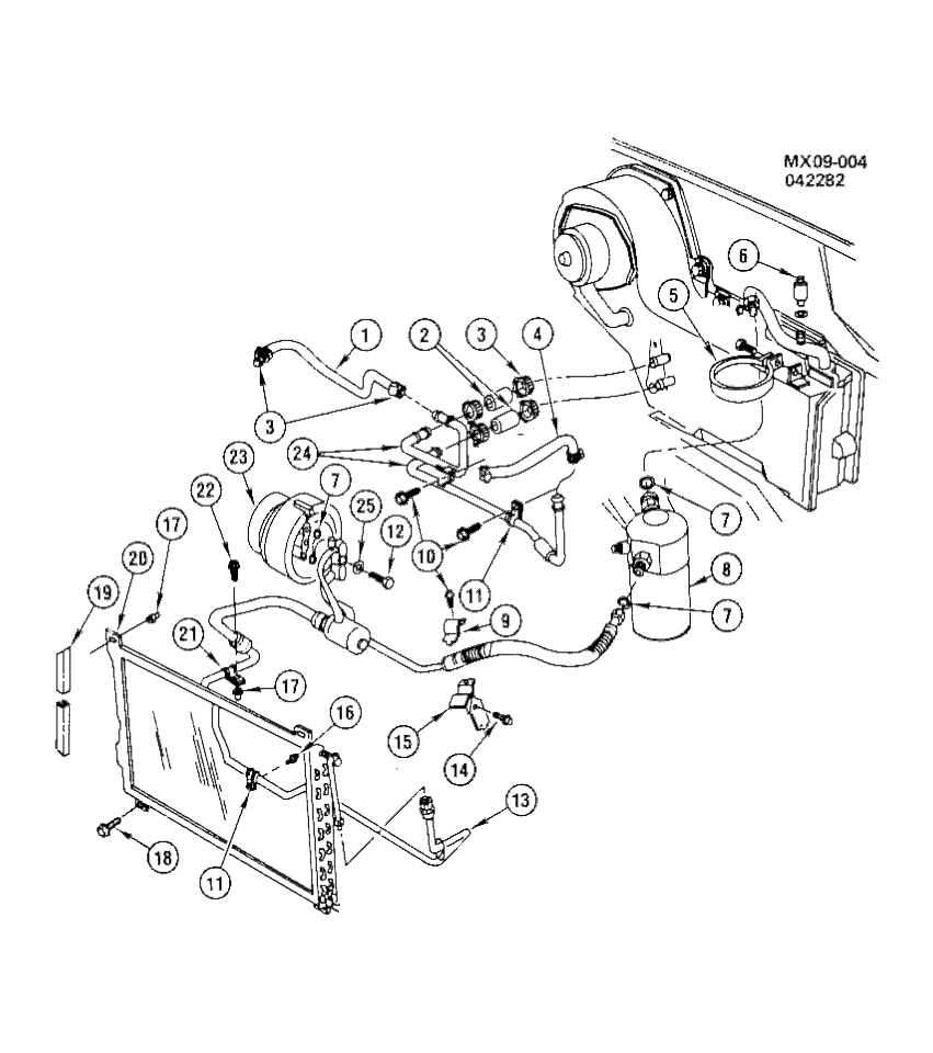 GM 14052417 Fitting,A/C Compressor Hose