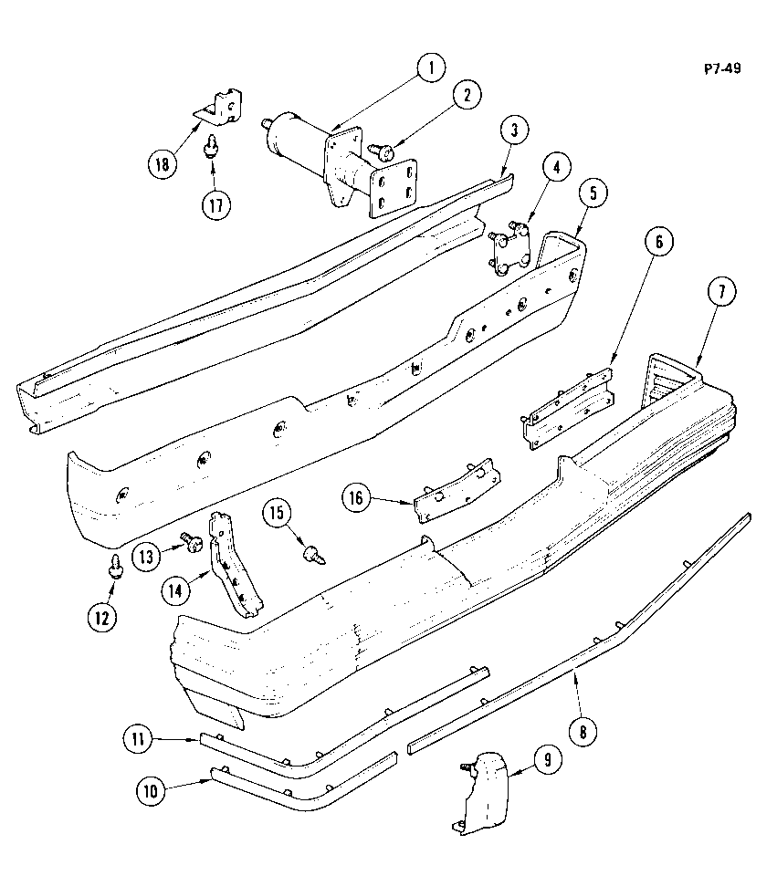 GM 10014283 Guard,Rear Bumper