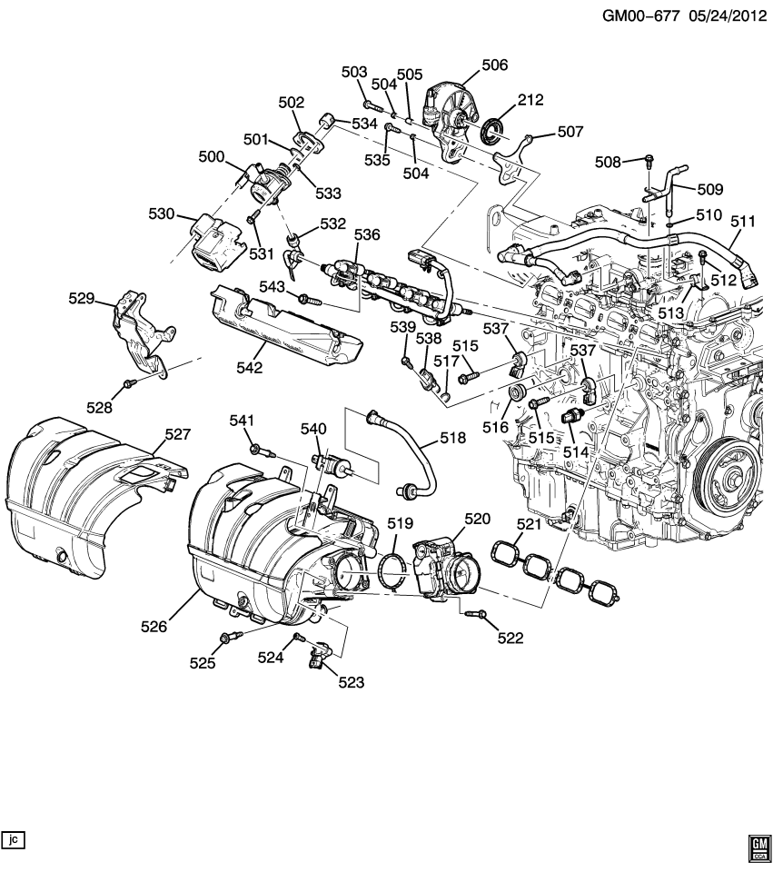 GM 12655292 Insulator, Fuel Pump