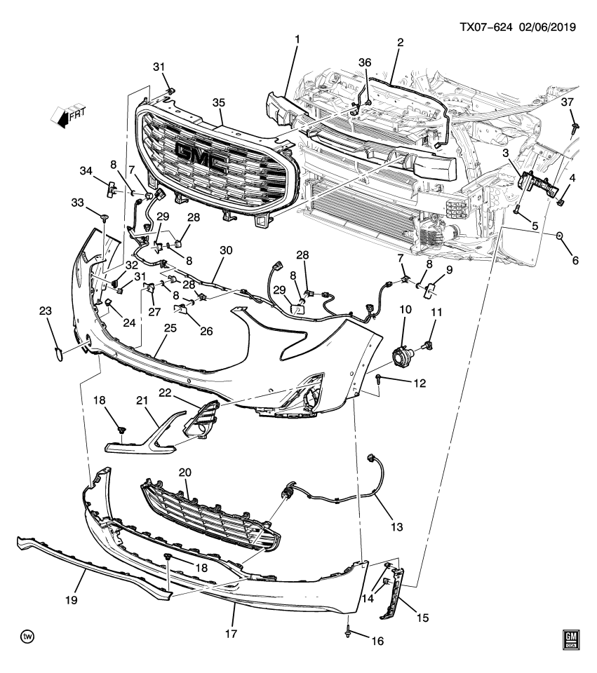 GM 23137302 Camera Assembly, Front View Driver Information