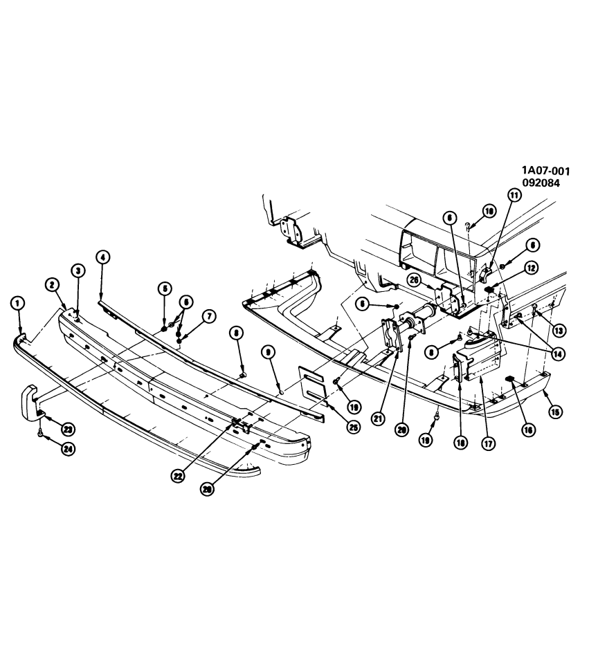 GM 14062139 Filler, Front Bumper Outer Lh