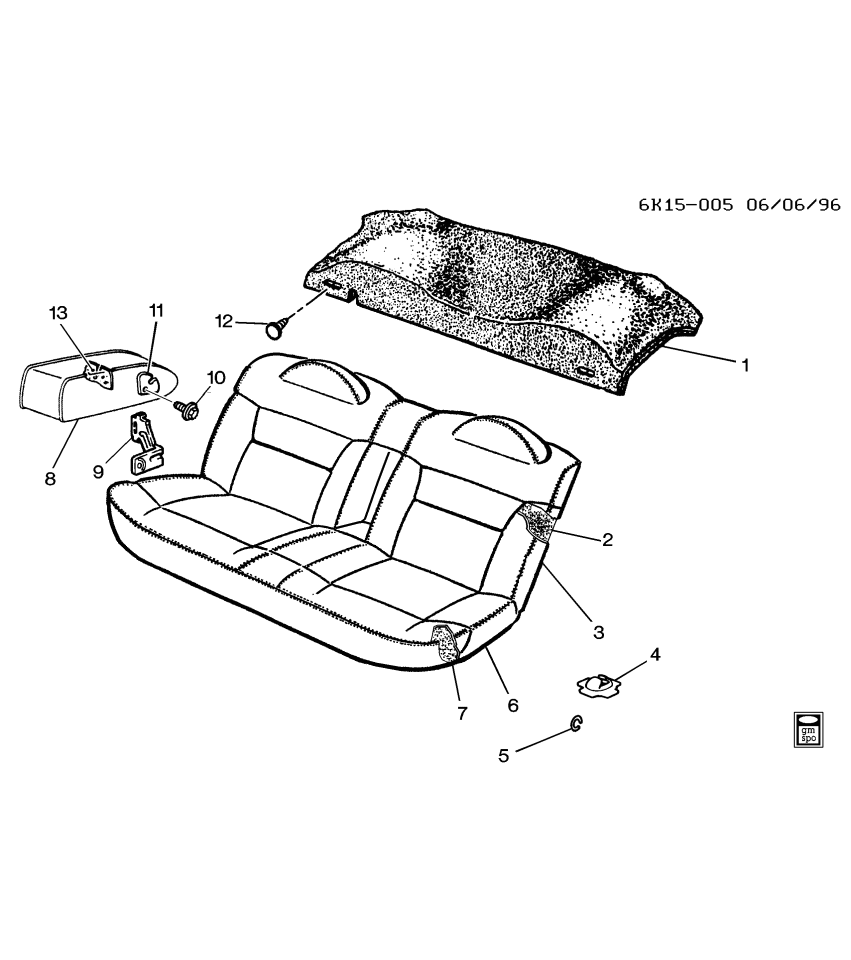 GM 16802025 PAD