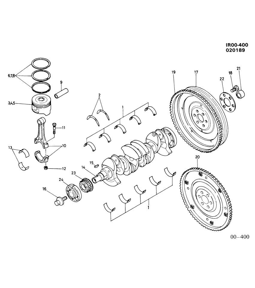 GM 94425276 PISTON, Engine Piston