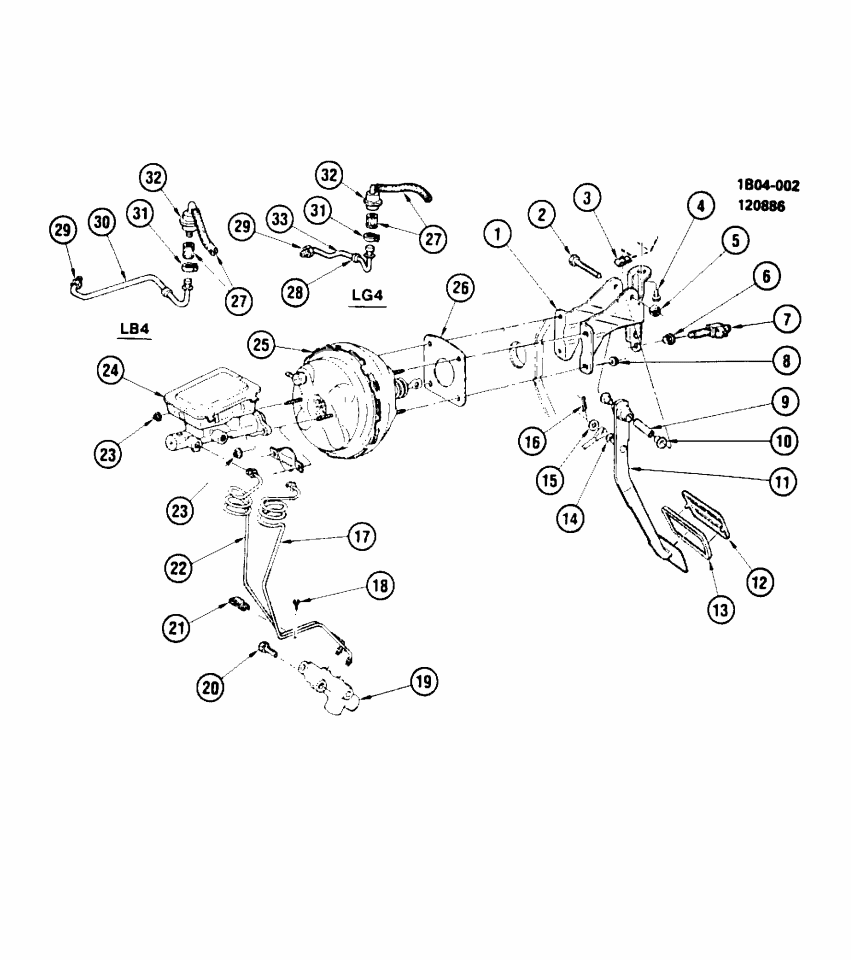 GM 468263 Grommet, Power Brake Cyl Pipe