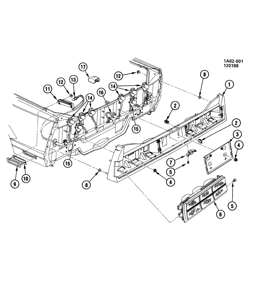 GM 915511 Switch Asm,Instrument Panel Compartment Lamp