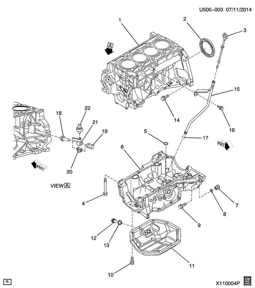 GM 19317423 Seal,Oil Pan Drain Plug