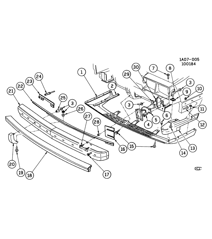 GM 12396847 Filler, Front Bumper Center (Unfinished)