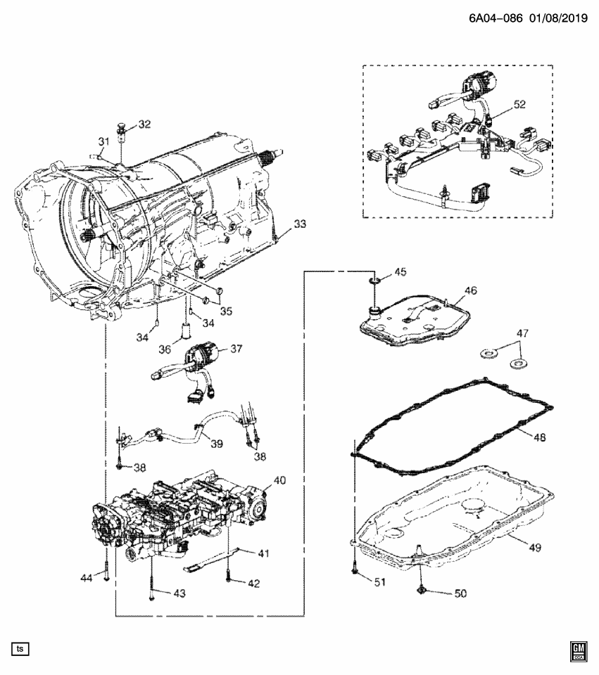 GM 24289628 Case, A/Trns (Mchg)