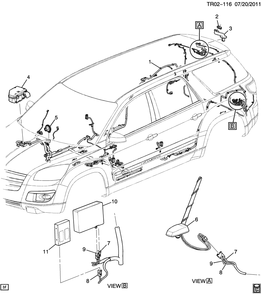 GM 22862586 Harness Assembly, Body Wiring