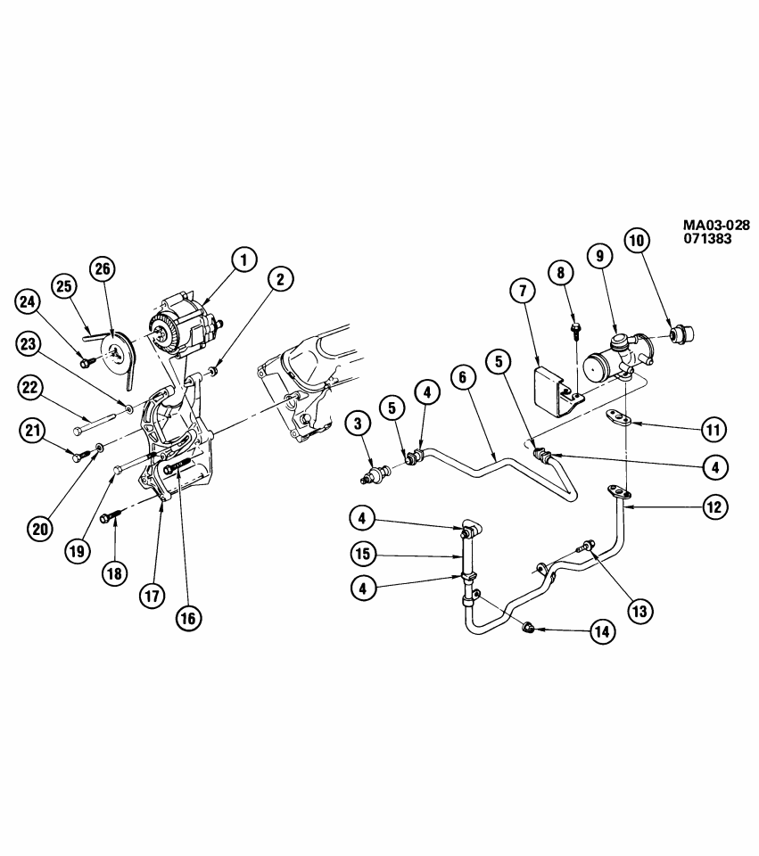 GM 9433843 F, V, Blt A3