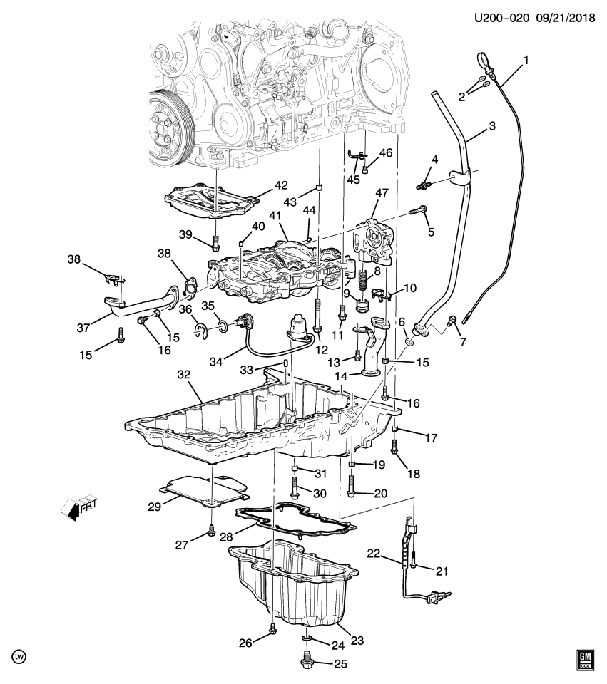 GM 24587806 Balancer Assembly, Rear