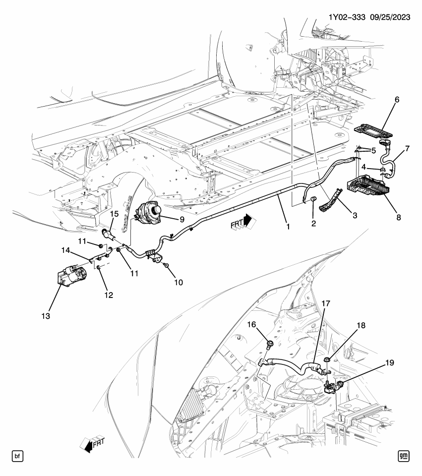 GM 85098301 CABLE ASM-GEN