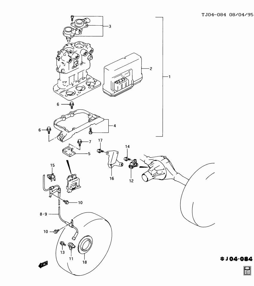 GM 30016077 Bracket, Electronic Brake Control Module