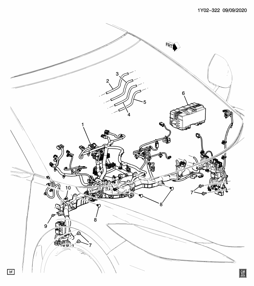 GM 84661899 Cable Assembly, High Spd Data
