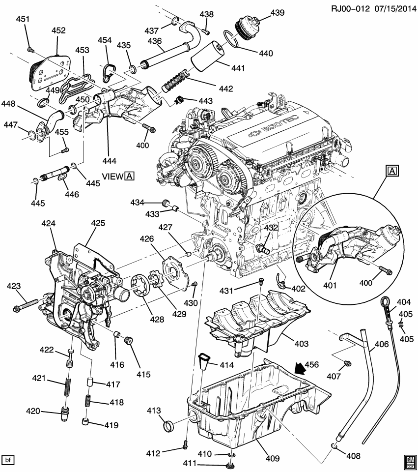 GM 25195813 Seal, Oil Filter Adapter (O Ring)