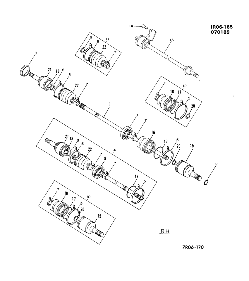 GM 94147585 RING, Front Wheel Drive Axle Shaft