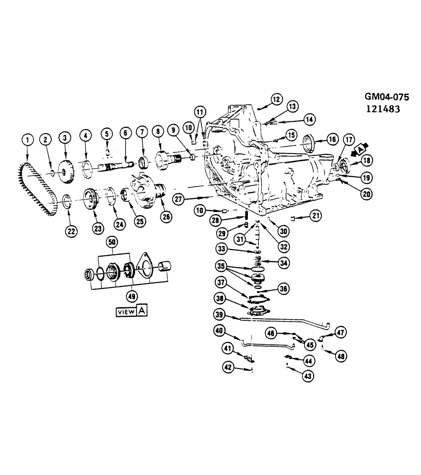 GM 8643931 Housing Package, Axle Shaft Repair
