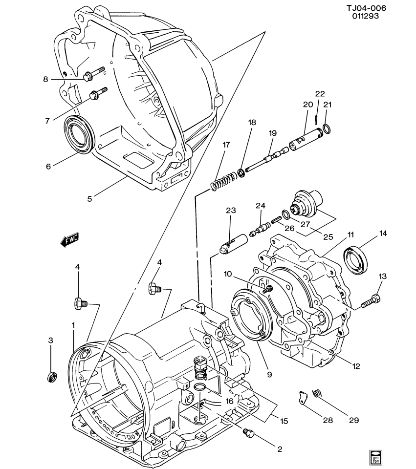 GM 96040541 Seal