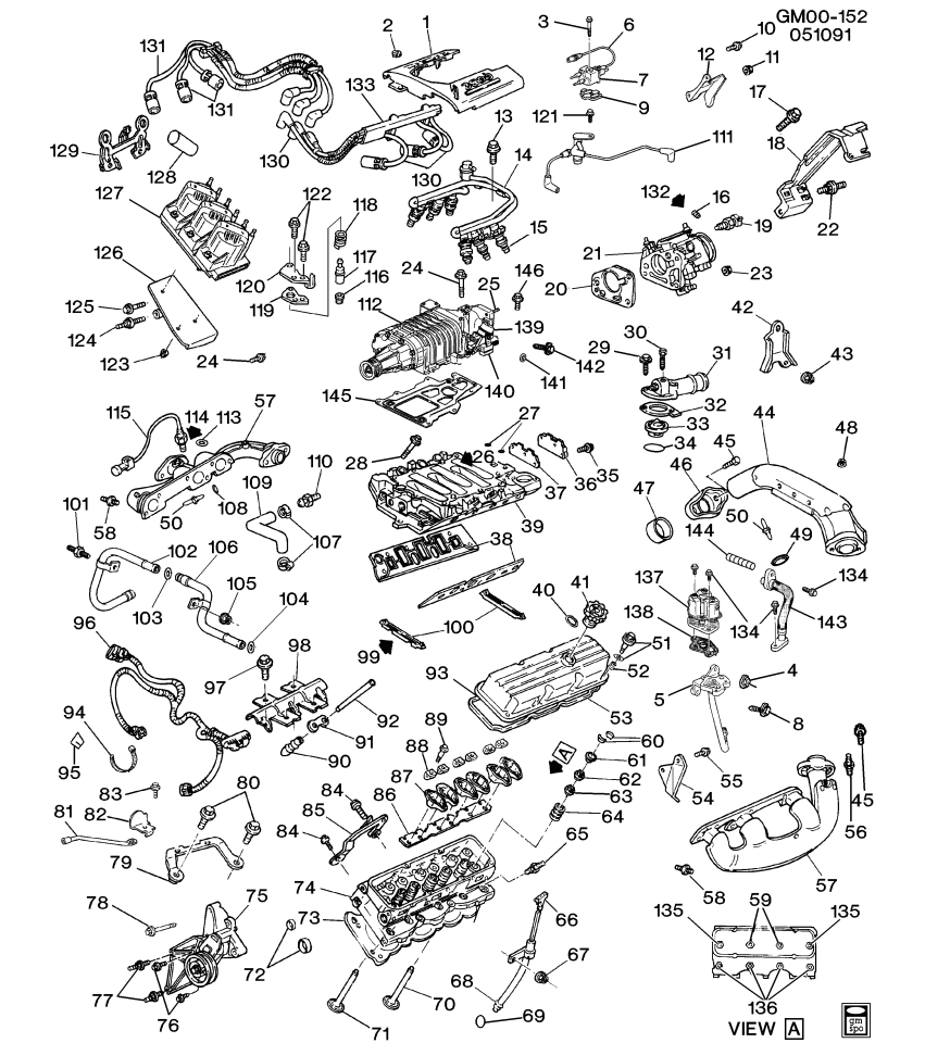 GM 12480246 Actuator Kit,Supercharge Bypass Valve