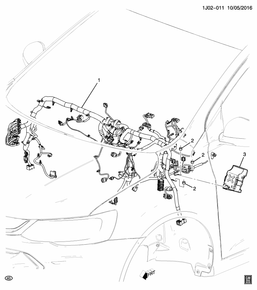 GM 42526753 Harness Assembly, Instrument Panel Wiring