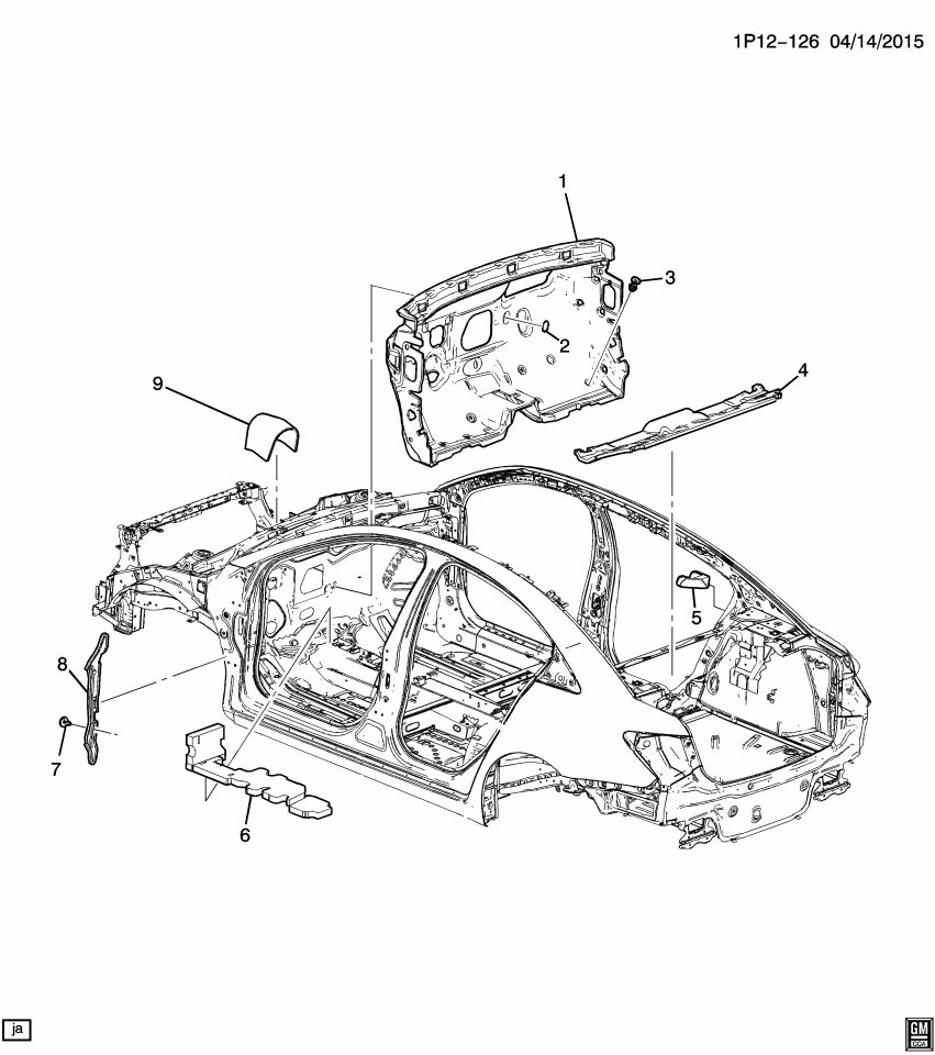 GM 11611690 Retainer,Dash Panel