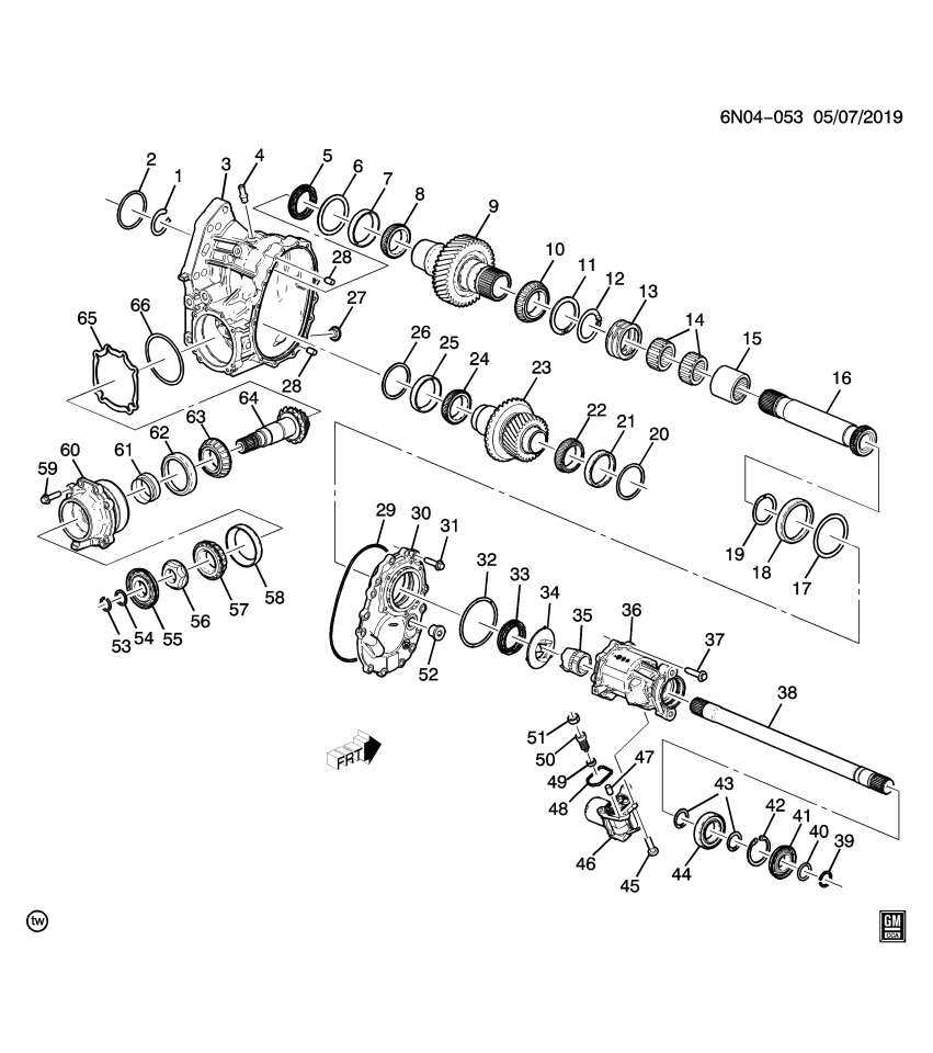 GM 84812578 ACTUATOR,PWR TRFER U SHFT