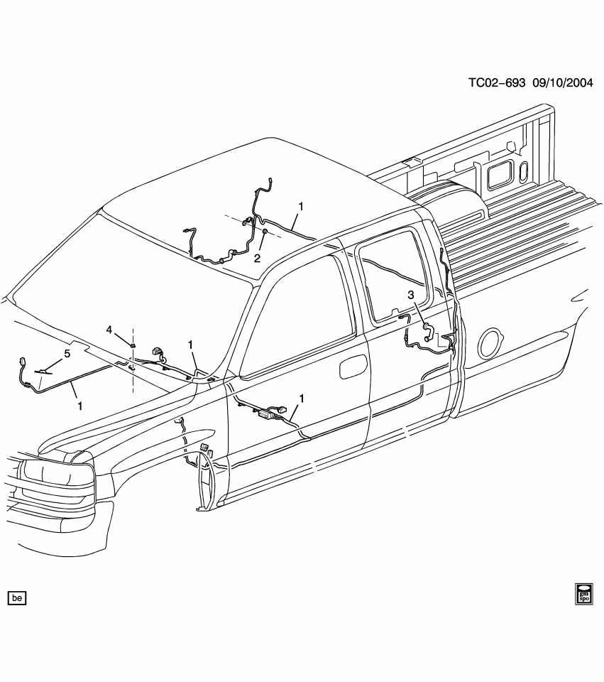 GM 15326220 Grommet,Body Wiring Harness