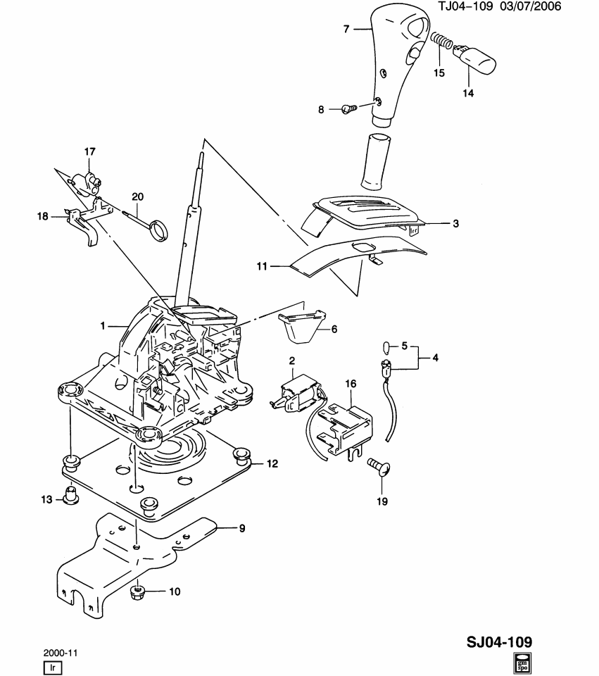 GM 91174613 Solenoide,Shift Lock (On Esn)
