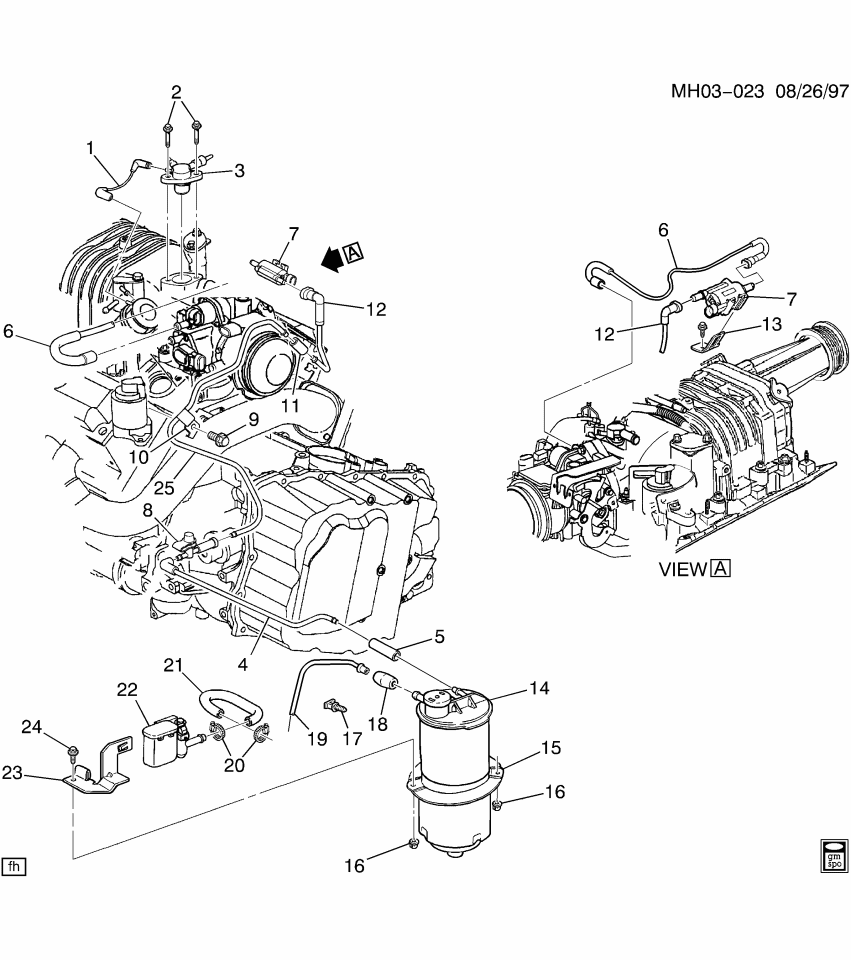 GM 24508126 Pipe Assembly, Evap Emission Canister Purge